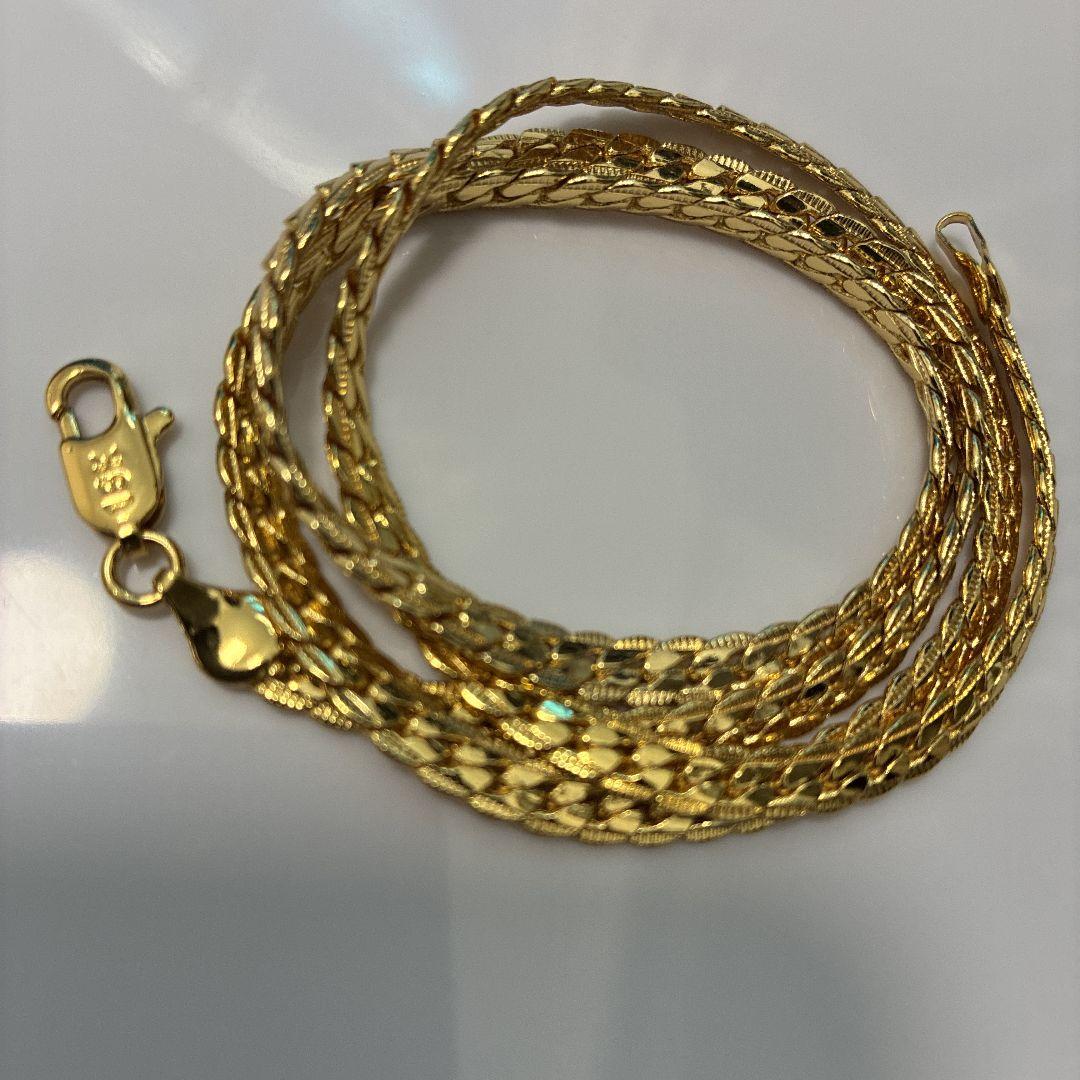 遺品整理 ネックレス 18k刻印有り 遺品整理 ネックレス 18k刻印有り 55cm - メルカリ