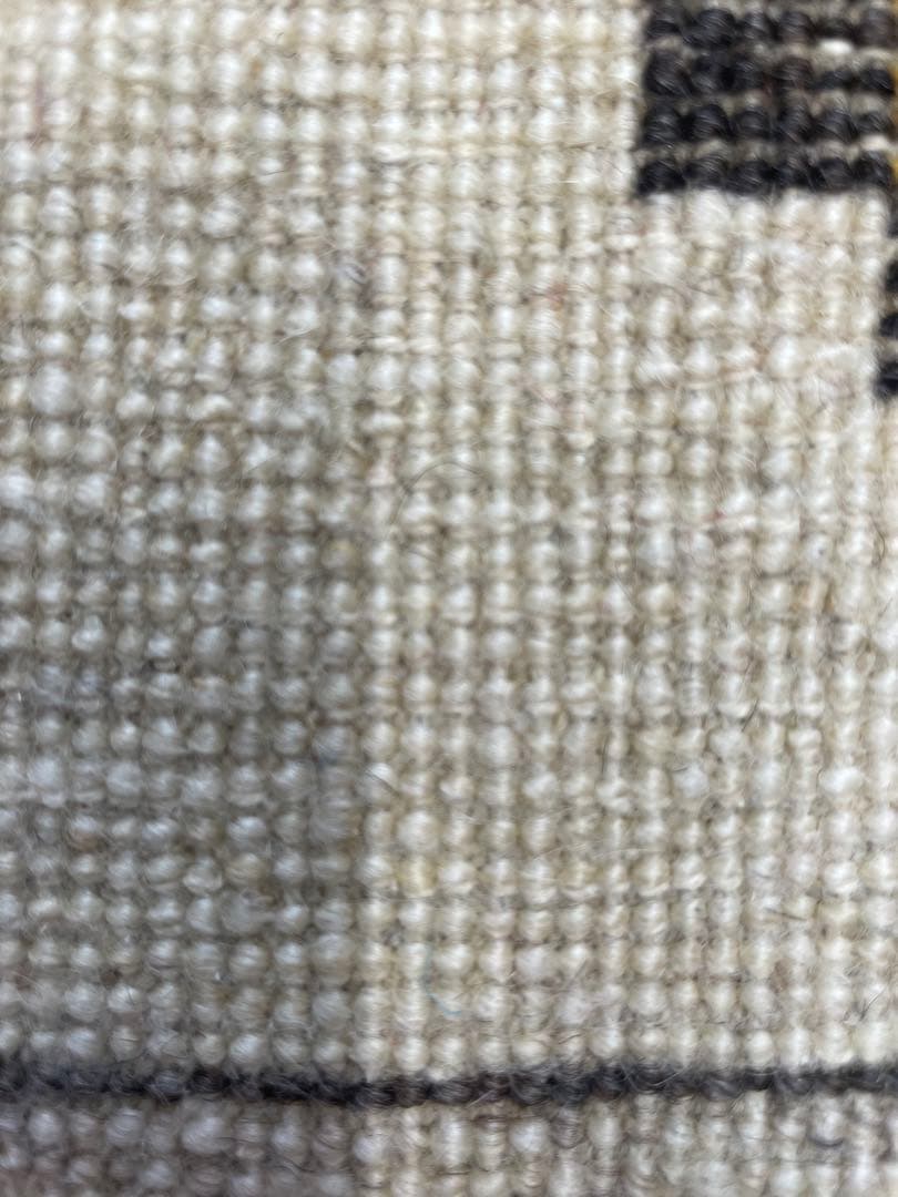 新品　ペルシャ絨毯　手織り　ギャッベ　キャシュクリ　　ナチュラル