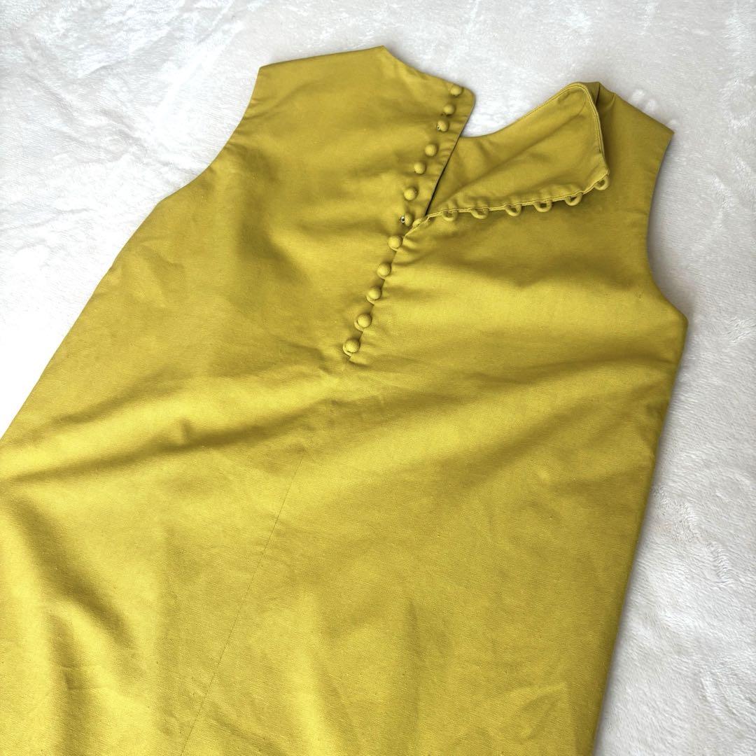 【URBAN RESEARCH】ストレートロングワンピース38 イエロー skazaninapolysk.pl
