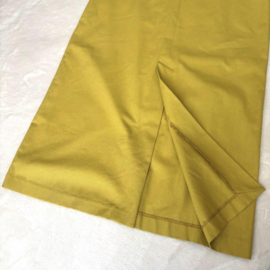 【URBAN RESEARCH】ストレートロングワンピース38 イエロー skazaninapolysk.pl