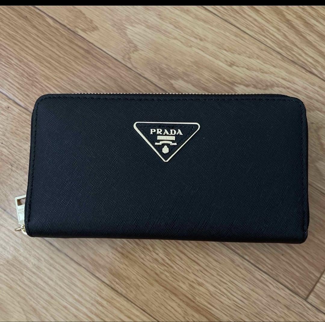 き*ん様 PRADA サフィアーノレザー 長財布