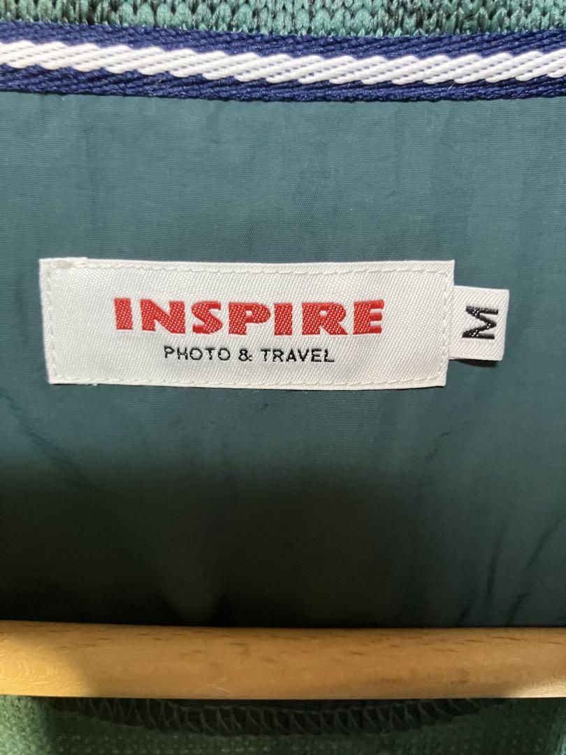 新品未使用　定価9790円 INSPIRE グリーン ハーフジップ ニット M