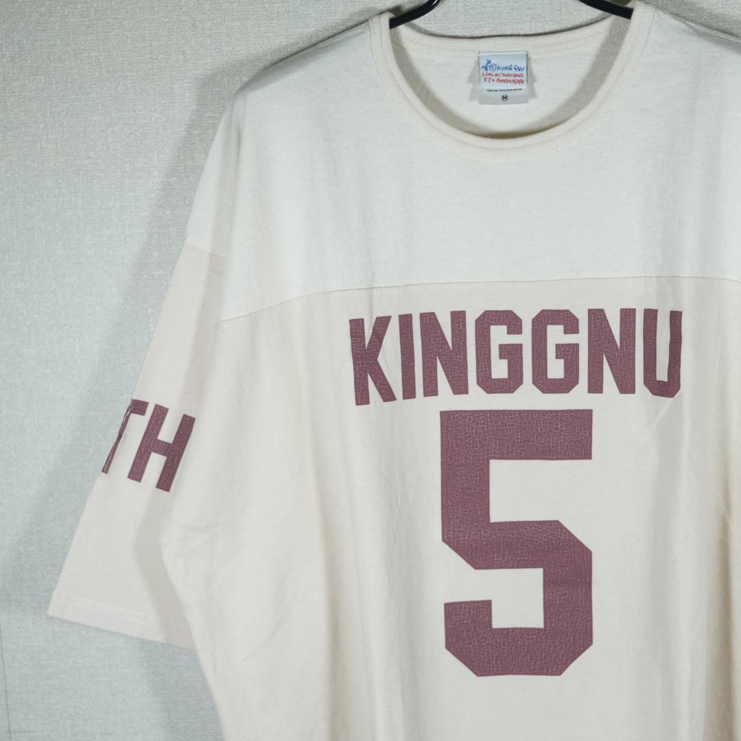 入荷なう TEE FOOTBALL GNU KING WHITE 常田大希 M ミュージシャン