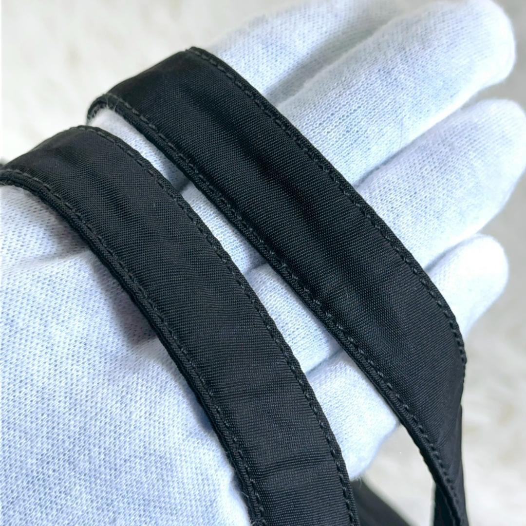 【極美品】PRADA プラダ ナイロン バニティ ハンドバッグ 二層 1115