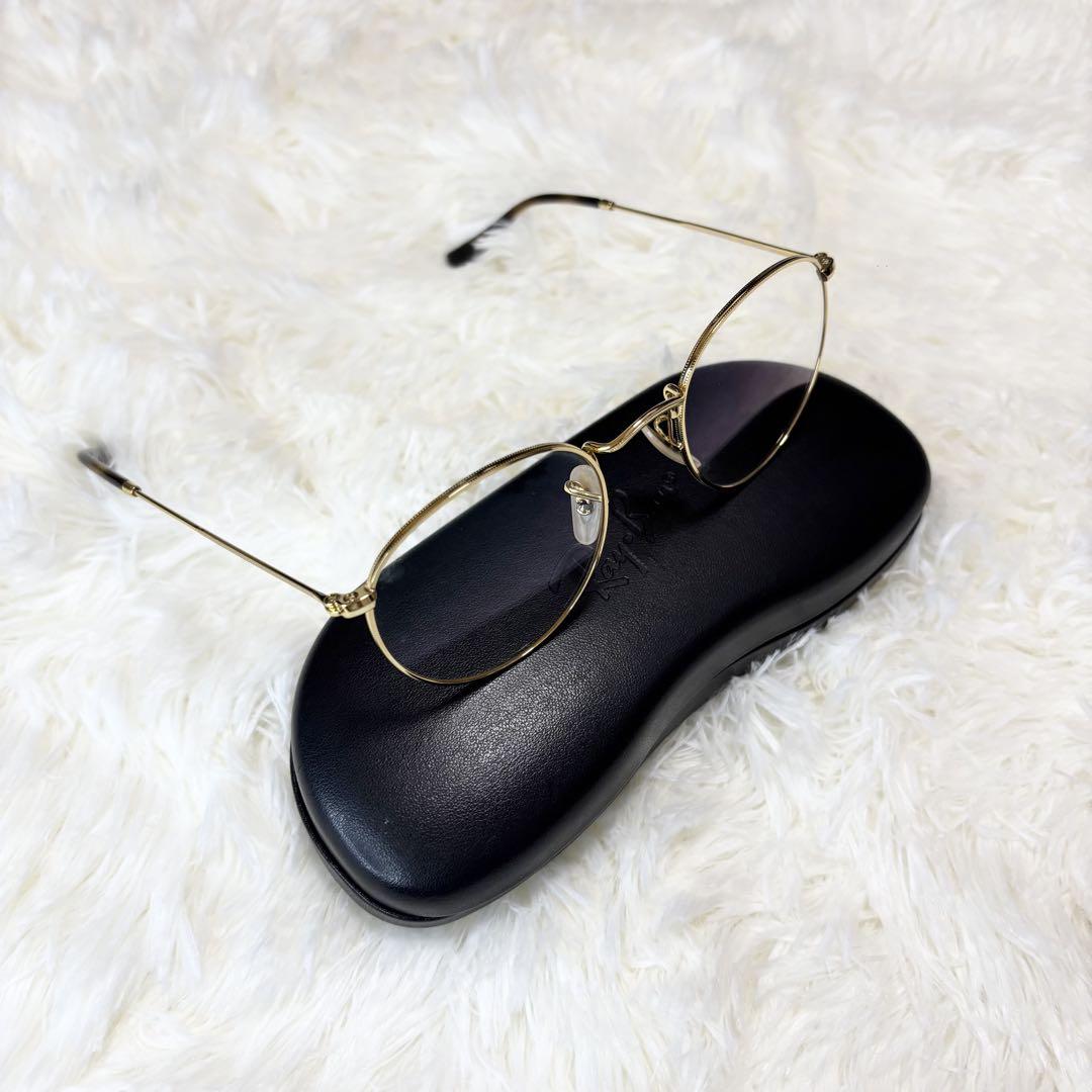 RayBan レイバン RB3447V 2500 ゴールド メガネ 度なし Ray-Ban RayBan レイバン クラシック ラウンド 眼鏡 メガネ