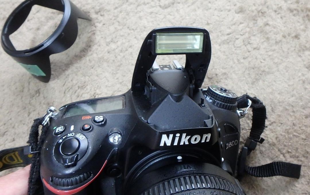 Nikon D600 デジタル一眼レフと24-85ｍｍズームレンズ