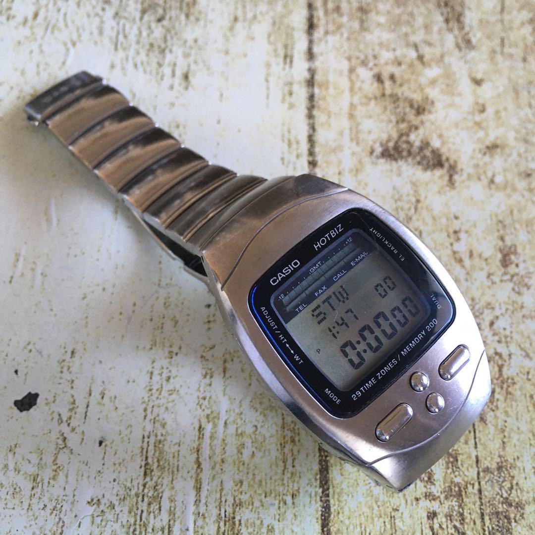 レア中古動品◇HBZ-110◇カシオ データバンク ホットビズ 十字