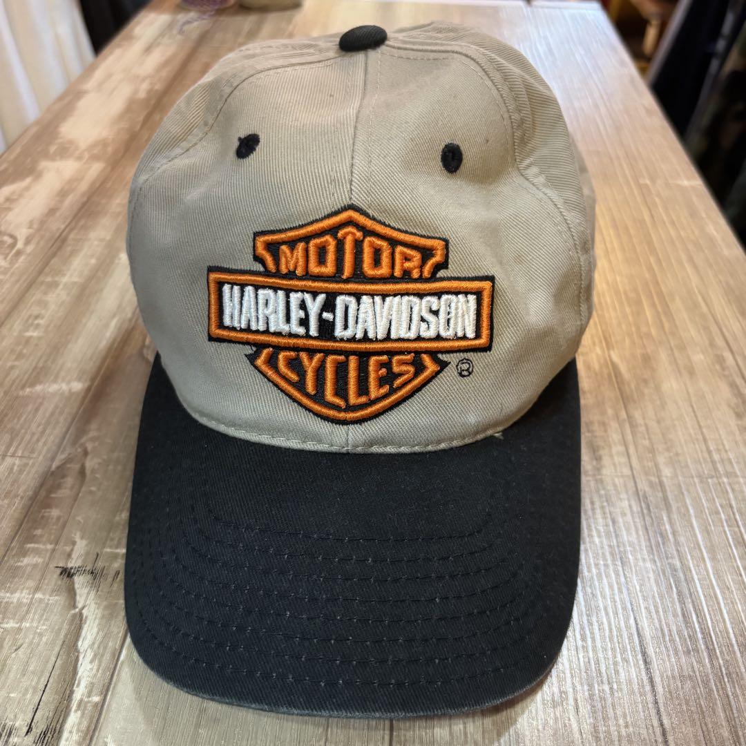 駄馬ズル様 ビンテージ Harley-Davidson キャップ ハーレー