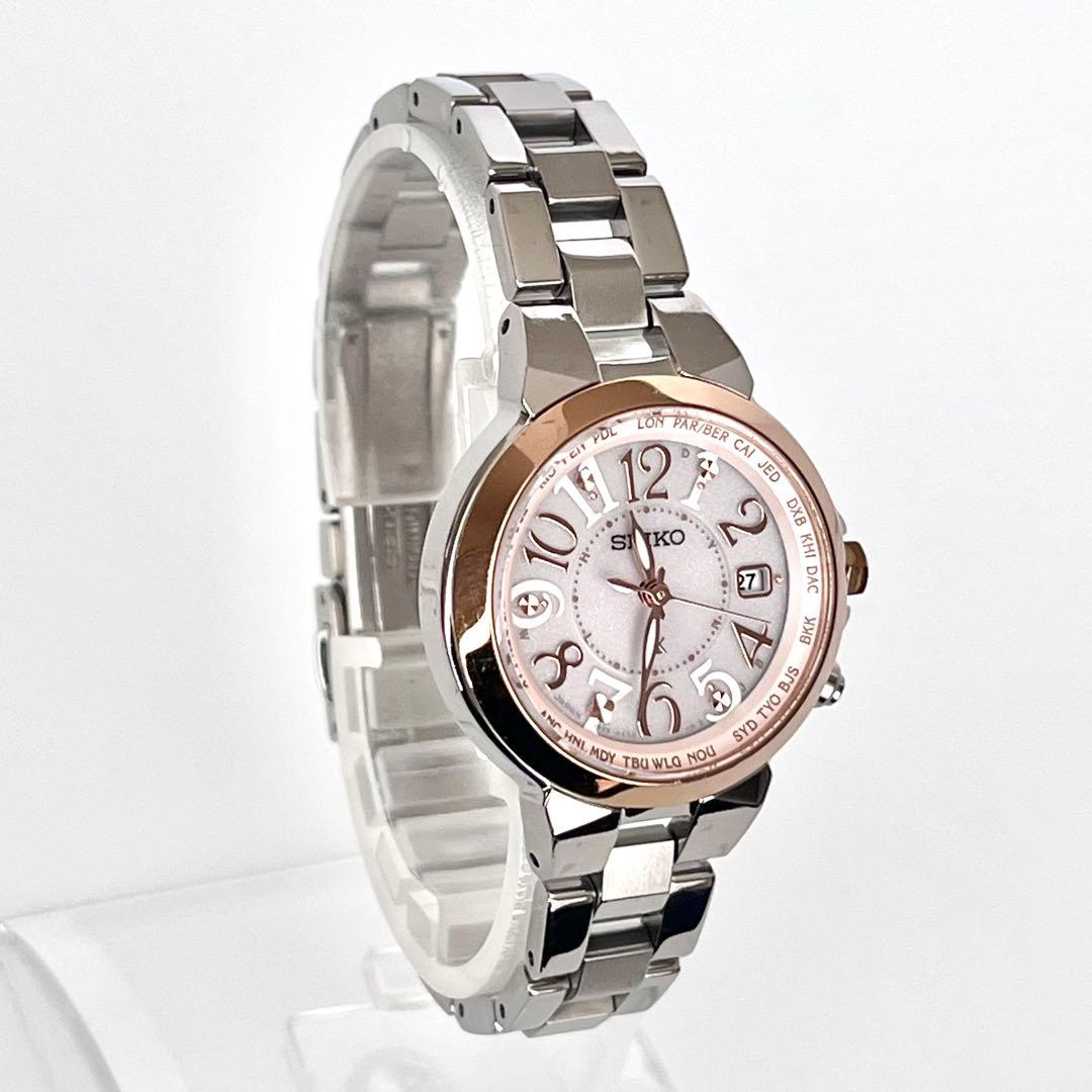 セイコー SEIKO ルキア レディース 腕時計 稼働 電波ソーラー s2204 セイコー SEIKO ルキア レディース 腕時計 稼働 電波ソーラー s2204