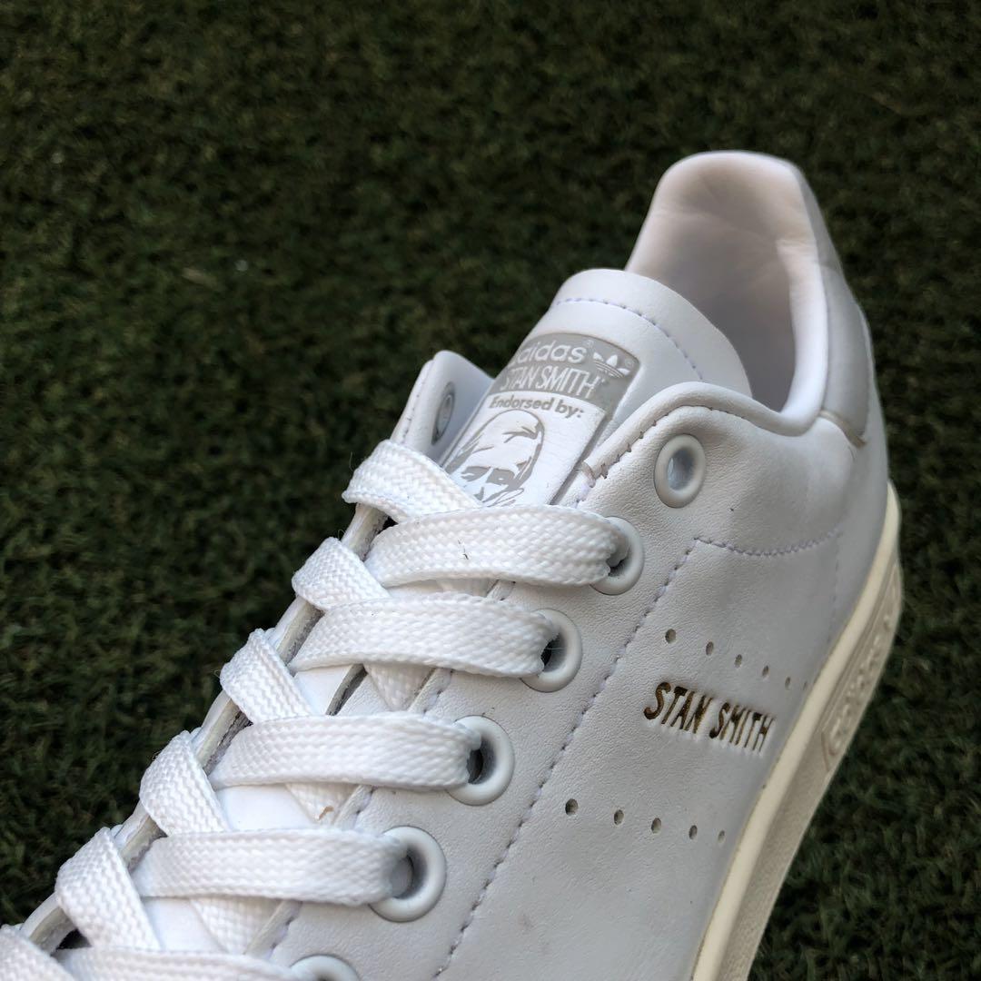【オープニング 大放出セール】 美品24 HW549 スタンス アディダス STANSMISTH adidas 靴