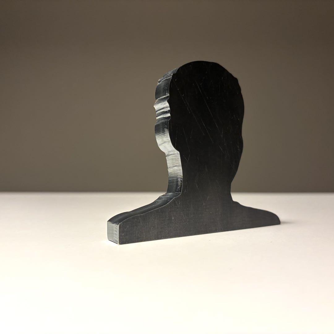 人型の鉄のオブジェ ポストモダン ミッドセンチュリー プリミティブアート
