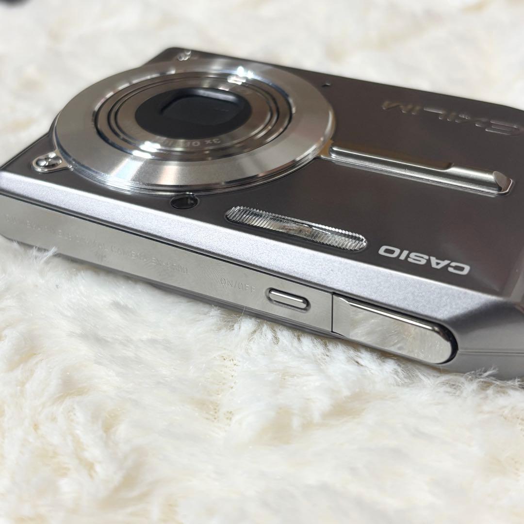 美品 動作確認済み CASIO EX-S500 シルバー