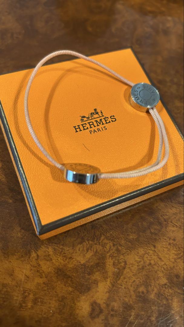 HERMES ピンク ブレスレット