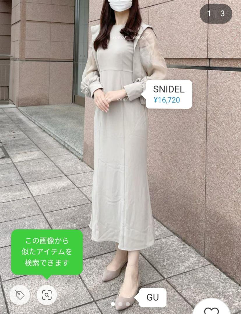 レディライクミディワンピース ワンピース