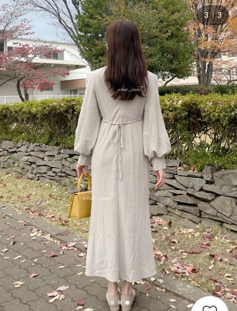 レディライクミディワンピース ワンピース