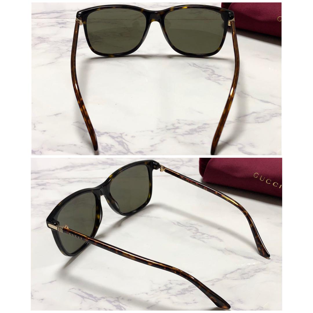 新品 ✴︎レア✴︎ 正規品 GUCCI サングラス べっ甲柄 茶 0017S