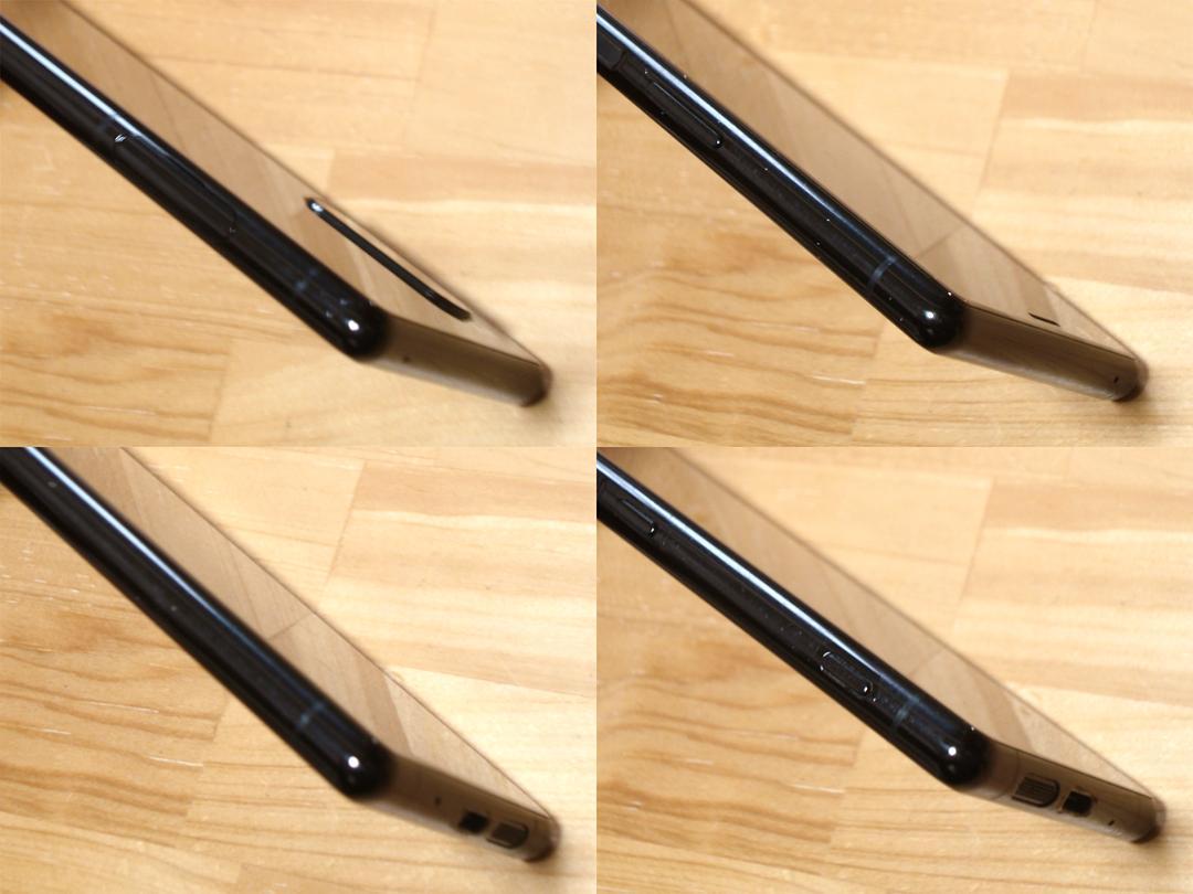 XPERIA 5 SO-01M 液晶保護ガラス付 SIMロック解除済 背面割 XPERIA 5 SO-01M(B)液晶保護ガラス付 SIMロック解除済