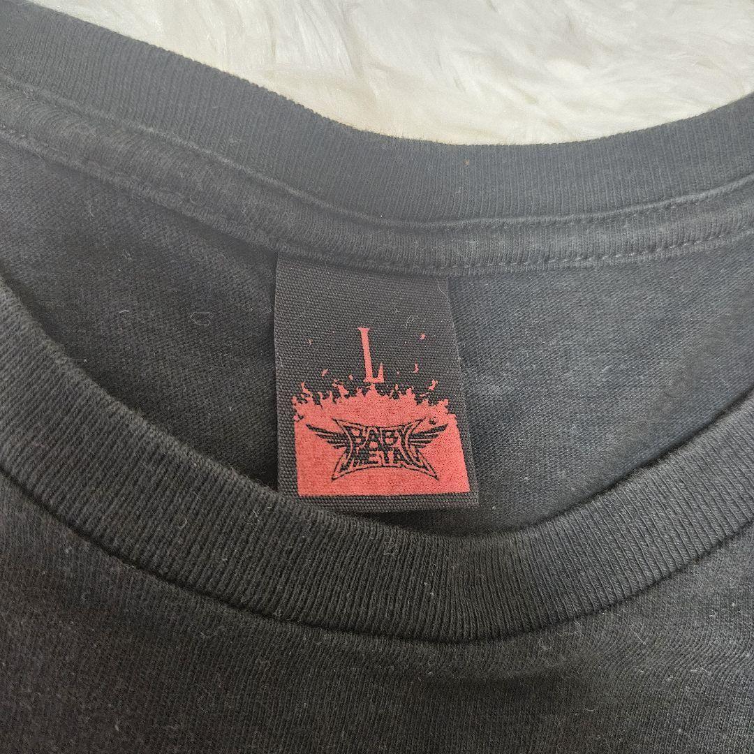 ベビーメタル 【L】ツアーTシャツ 2017年 限定Tシャツ ブラック