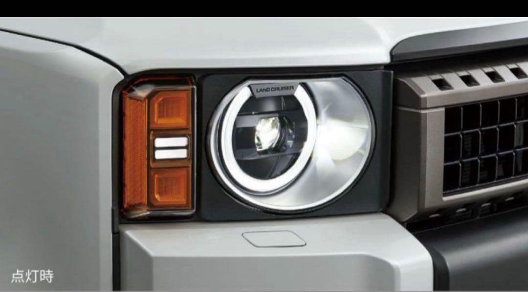 ランクル 250 純正 丸目 ヘッドライト 左右 超美品！