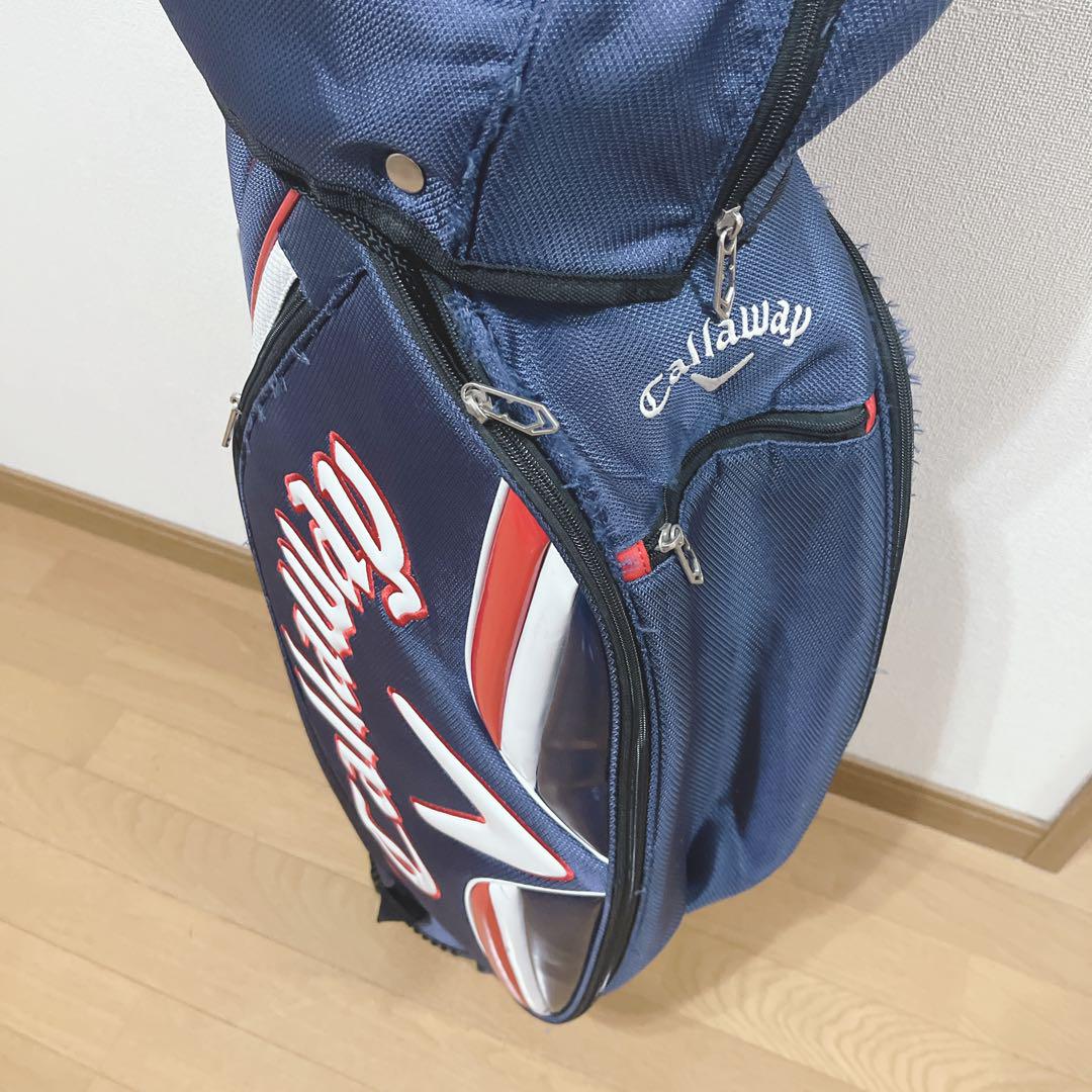 K262 Callaway キャディバッグ ネイビー K262 Callaway キャディバッグ ネイビー - メルカリ