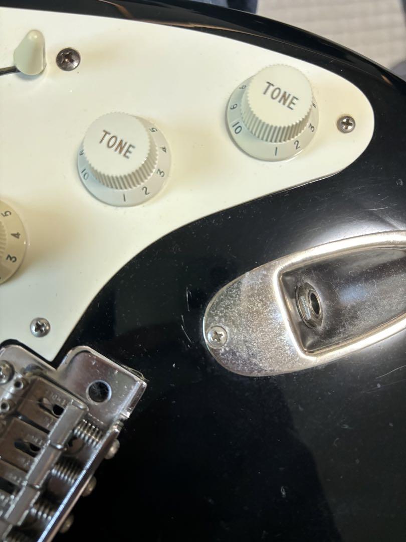 Strarocaster ブラック 付属品付き 1993〜1994年製 画像17