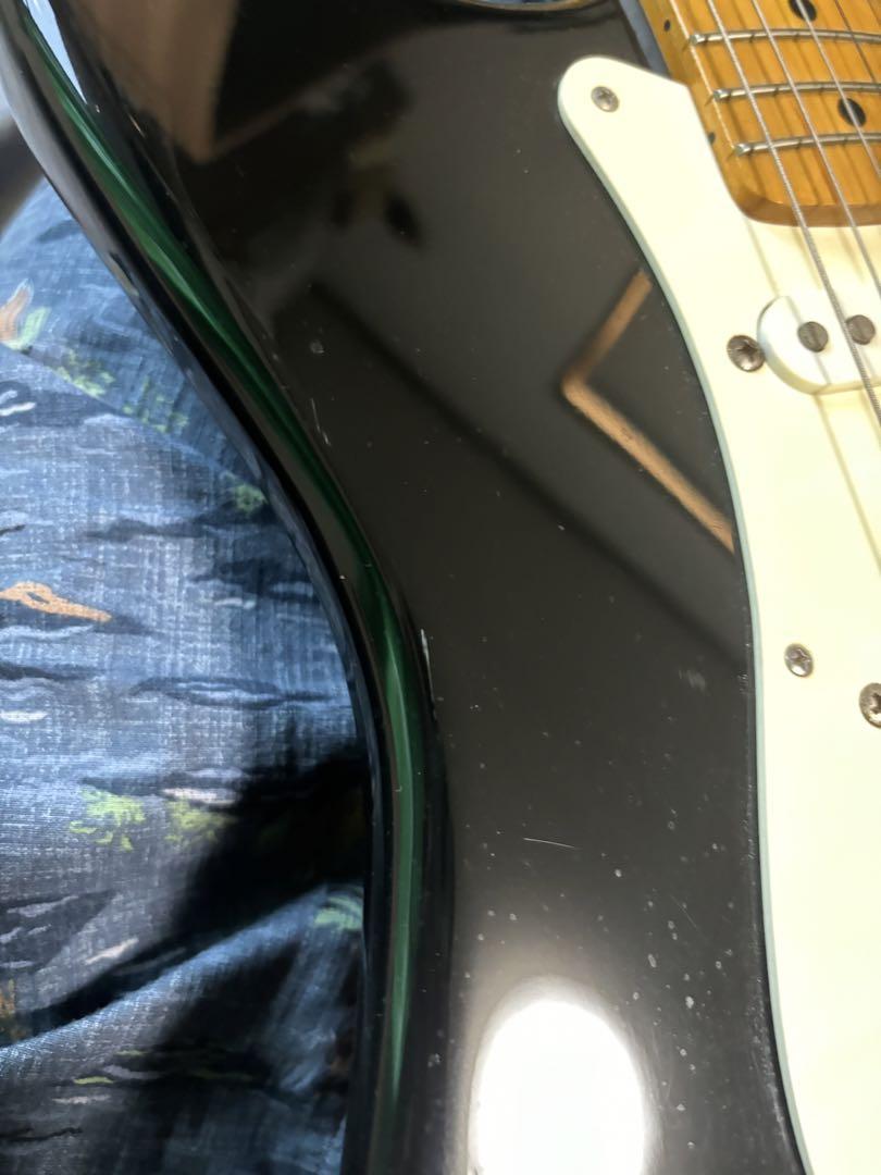 Strarocaster ブラック 付属品付き 1993〜1994年製 画像18