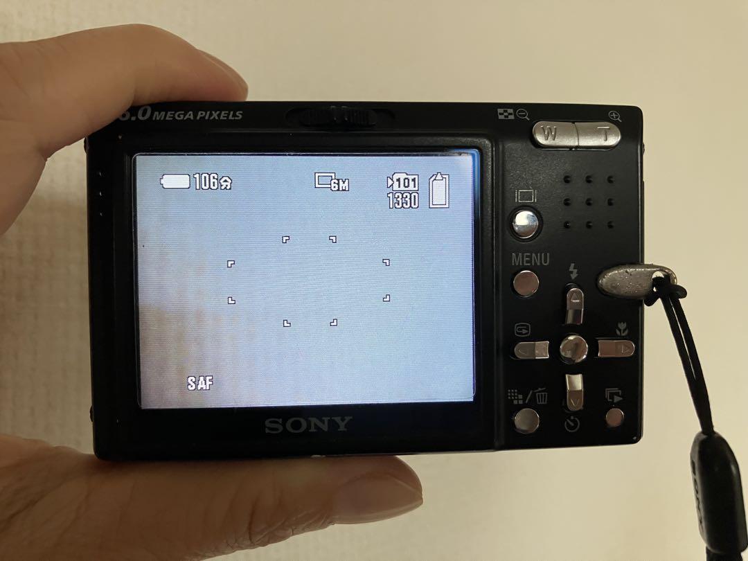 Sony Cyber-shot デジタルカメラ DSC-T9 6.0メガピクセル