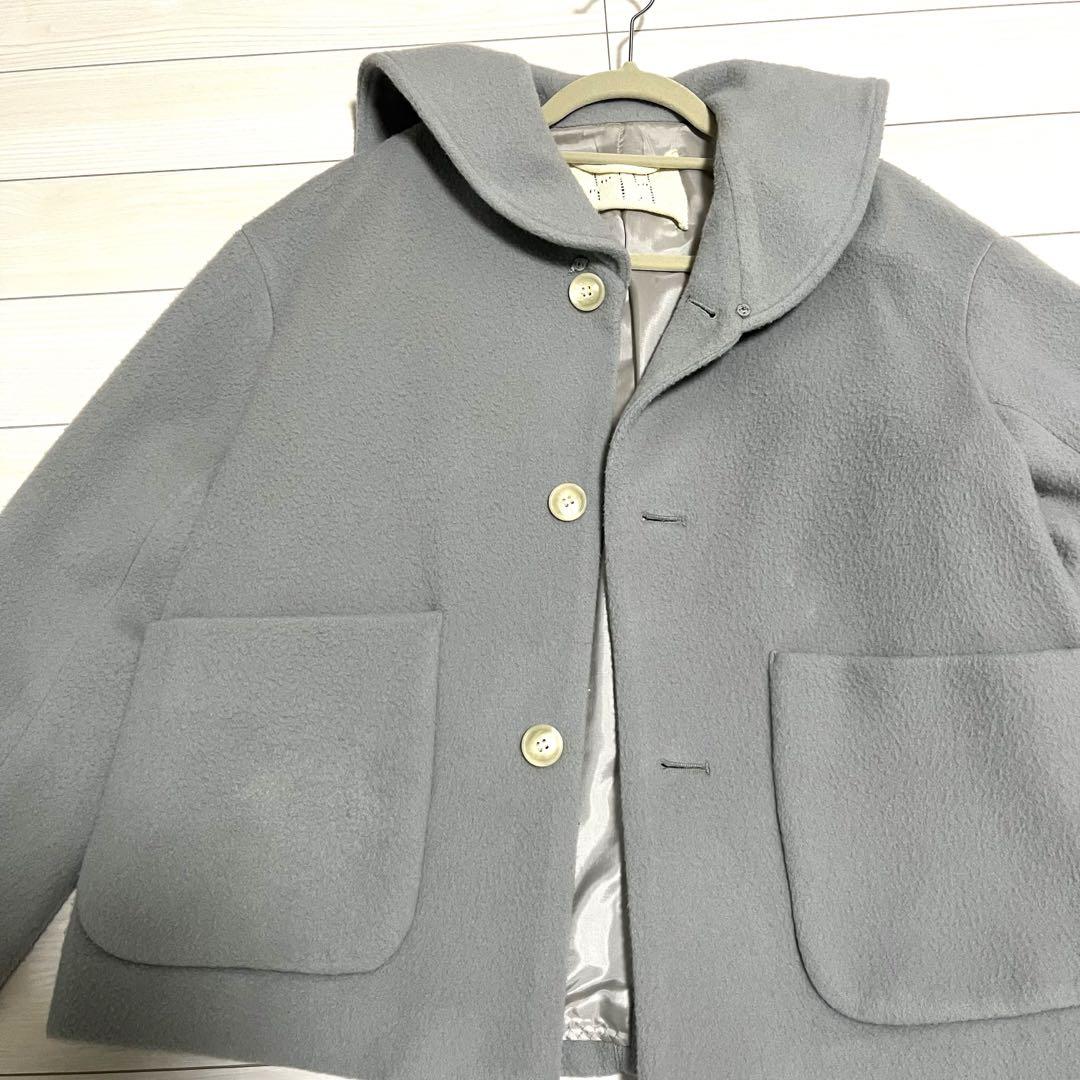今月限定値下げ】figlondon エアリアルパイル ウール セーラーコート - メルカリ