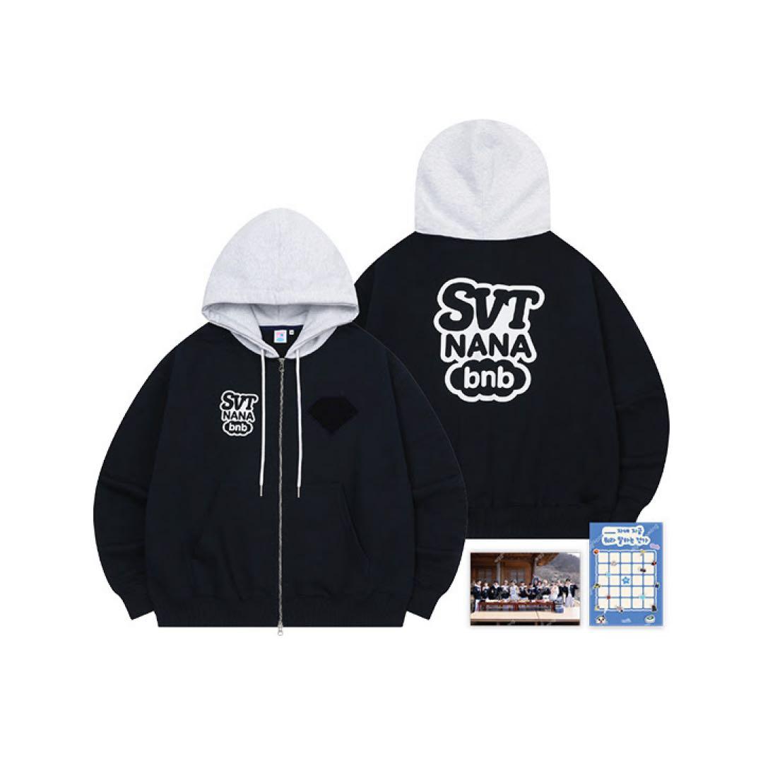 今がお得！ SVT NANA bnb フード付きパーカー目立った傷や汚れなし ほっこりする