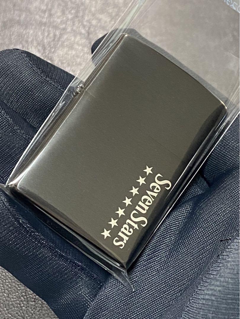 zippo セブンスター 限定品 ブラック 希少モデル 2016年製 zippo セブンスター 限定品 ブラック 希少モデル 2016年製