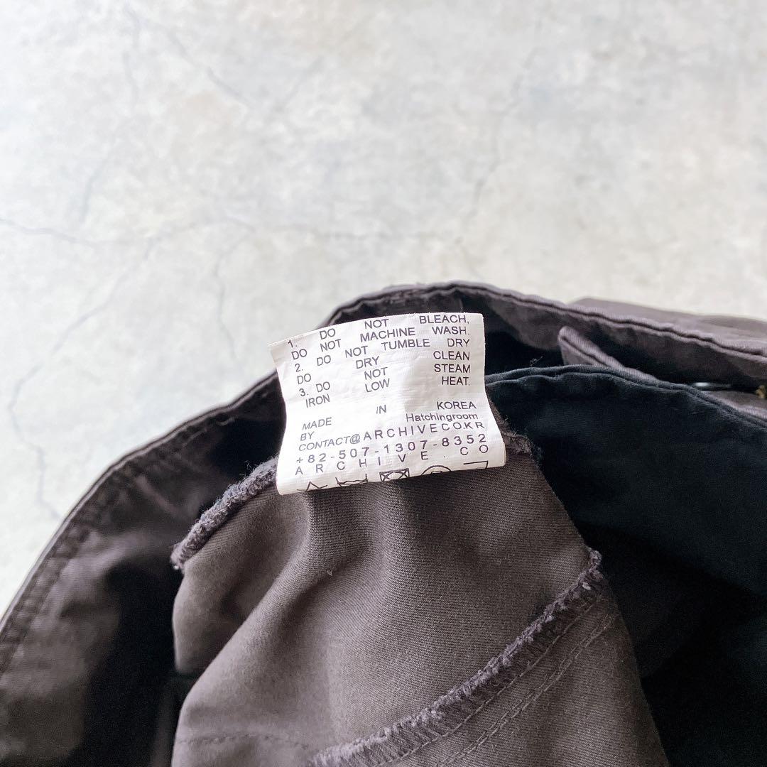 Hatchingroom Triangle Trousers ワイドパンツ