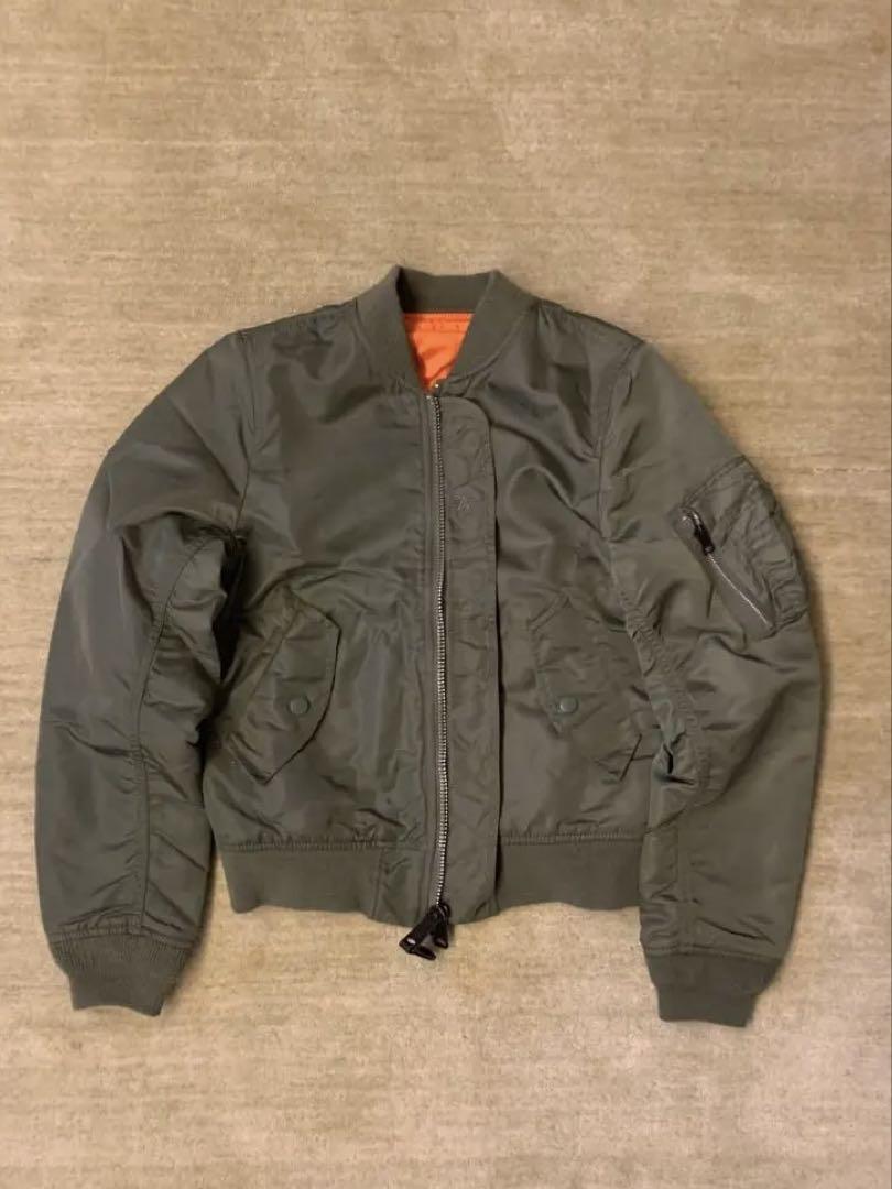 ALPHA INDUSTRIES MA-1 フライトジャケット短丈