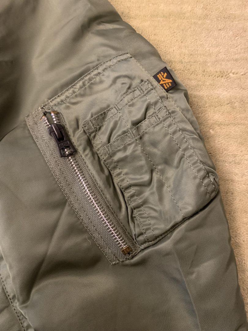 ALPHA INDUSTRIES MA-1 フライトジャケット短丈