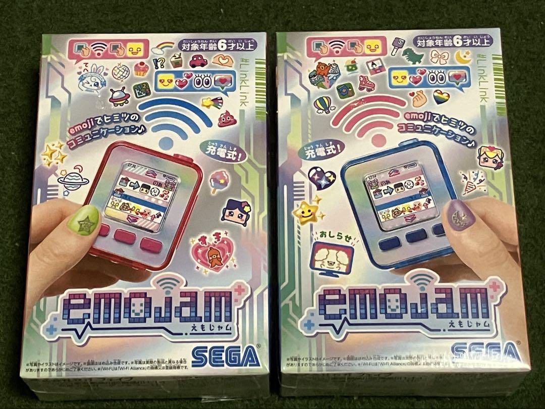 エモジャム emojam ピンク・ブルー 2個セット