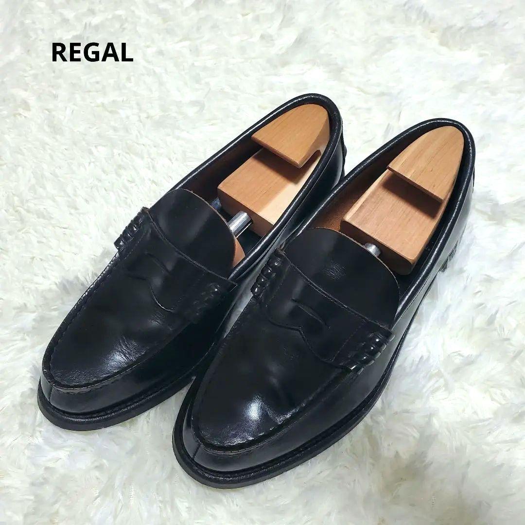 定価￥27500 REGAL　リーガル　ローファー　ブラック 27.0 2177