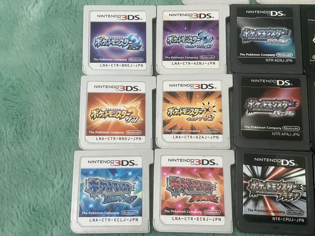 ポケットモンスター ポケモン 3DSソフトセットまとめ売り 17本