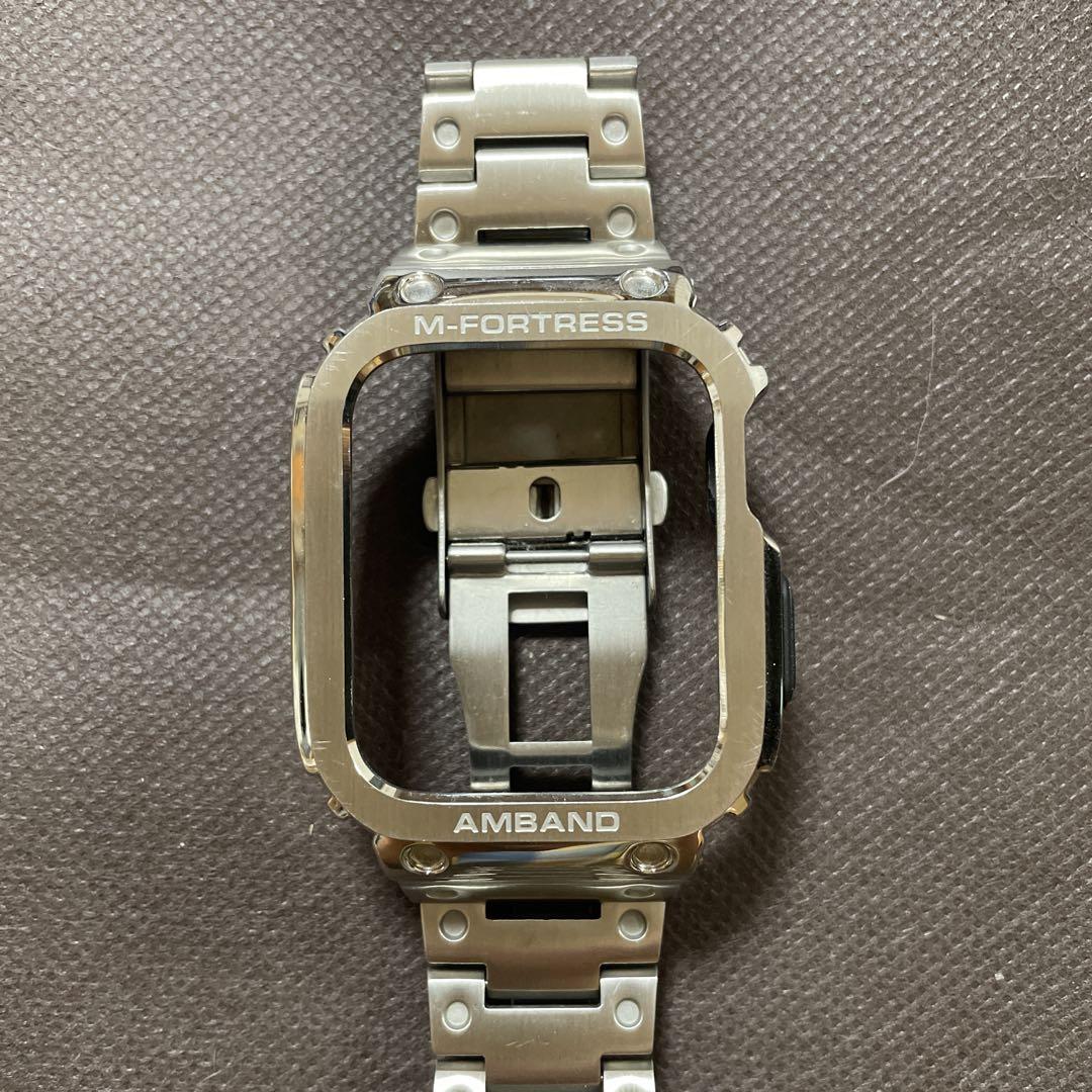 M-FORTRESS AMBAND ステンレスデジタル腕時計