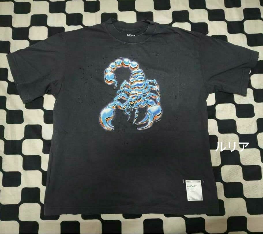 【希少】Satisfy MothTech T-Shirt ブラック Mサイズ .