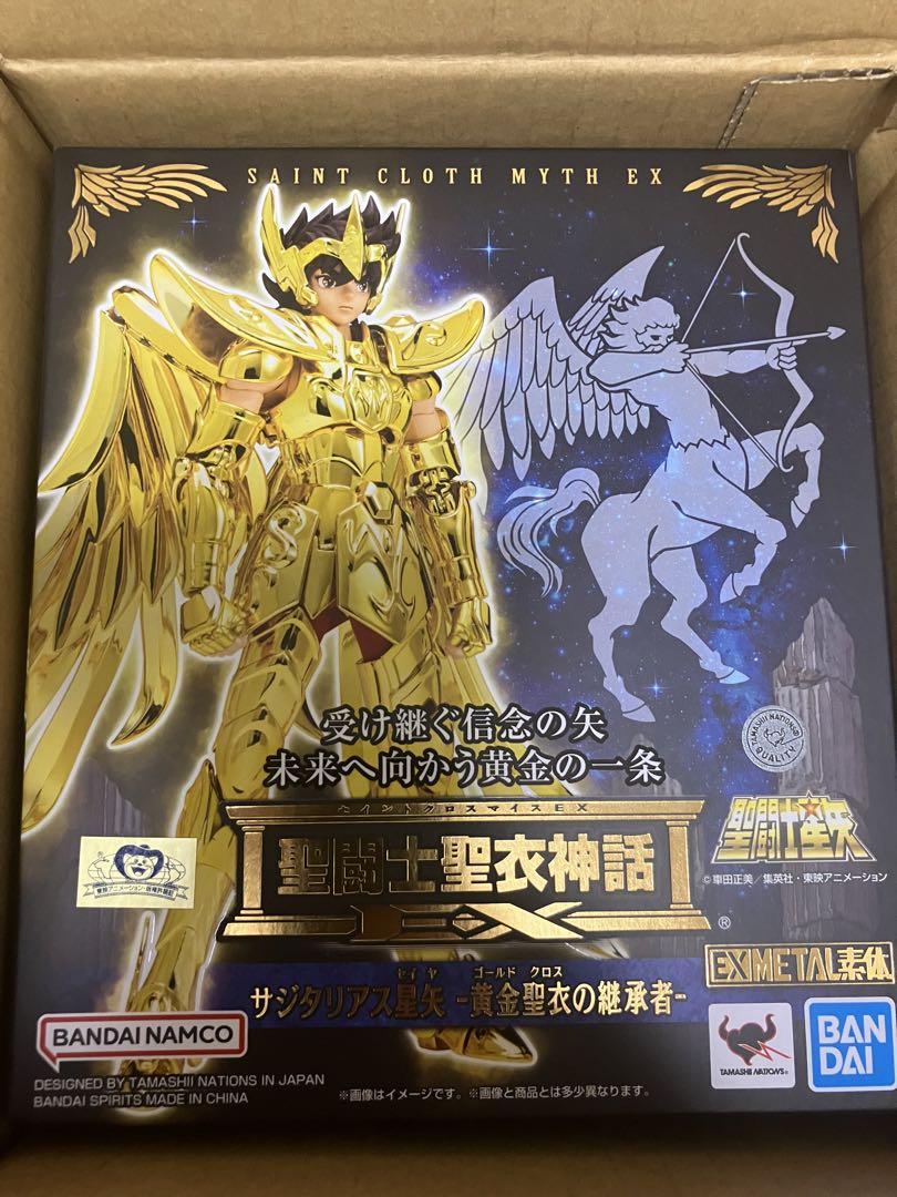 【本物新品保証】 未開封] 新品 聖闘士聖衣神話EX -黄金聖衣の継承 サジタリアス星矢 コミック・アニメ