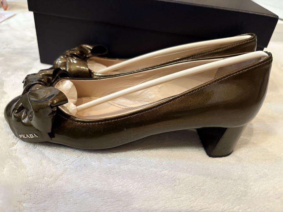 美品　PRADA パンプス　36 1/2 プラダ