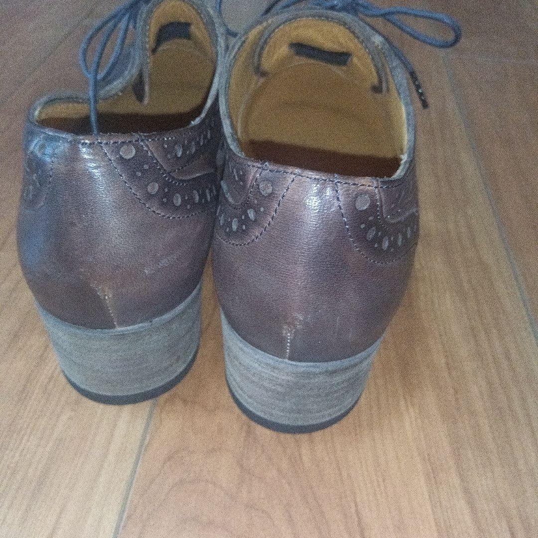 新品！未使用！vibram ビブラム レースアップ ウイングチップ 革