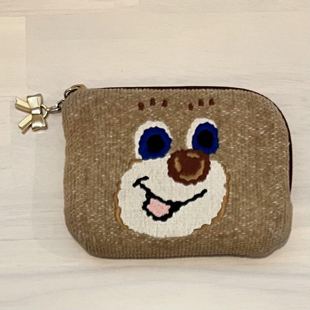 フェイラー　ドアップテディ　L字ポーチバッグ
