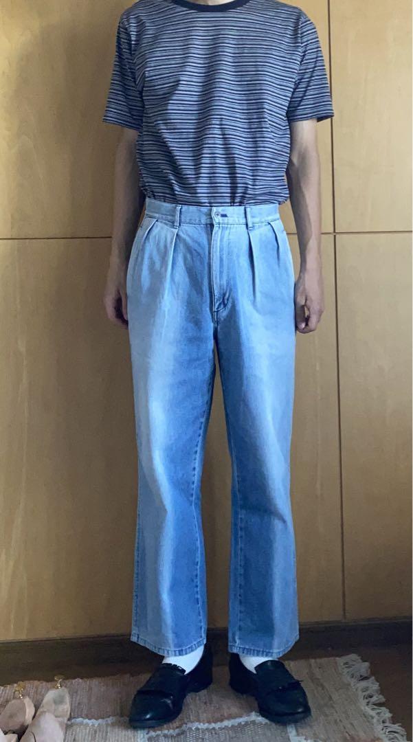 90s polo country デニムスラックス
