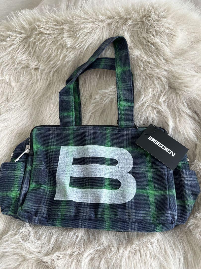 BEEDEN MINI B LOGO BAG green