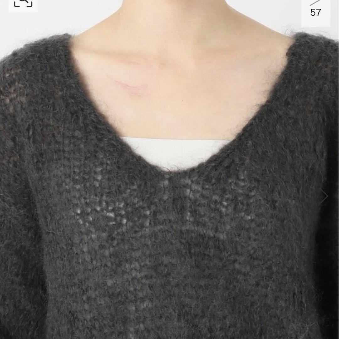 【タグ付き新品】NOBLE 【AMERICAN DREAMS】Vネックニット
