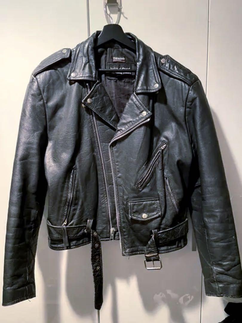 80〜90 WILSONS ダブルライダースジャケット