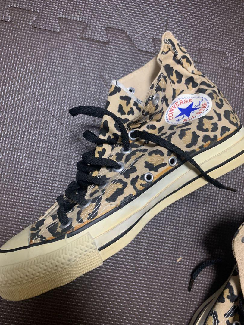 converse all star レオパード USA製 ハイカット 7 2/1 - メルカリ