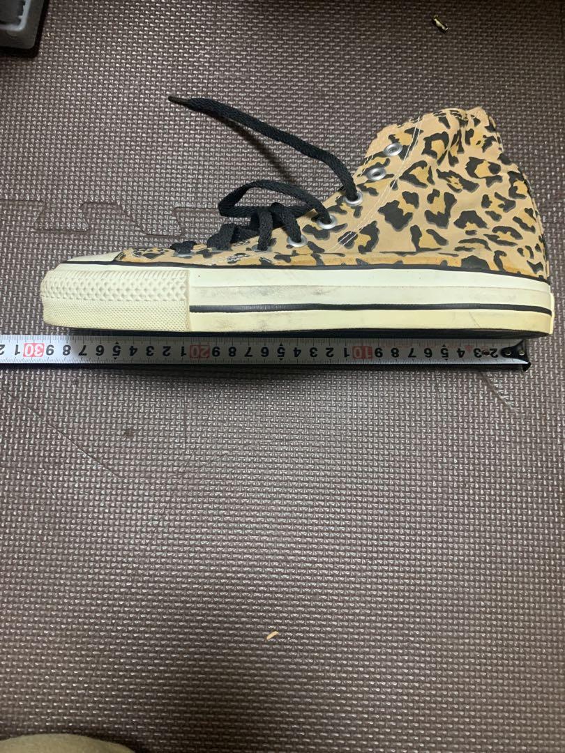 converse all star レオパード USA製 ハイカット 7 2/1 - メルカリ