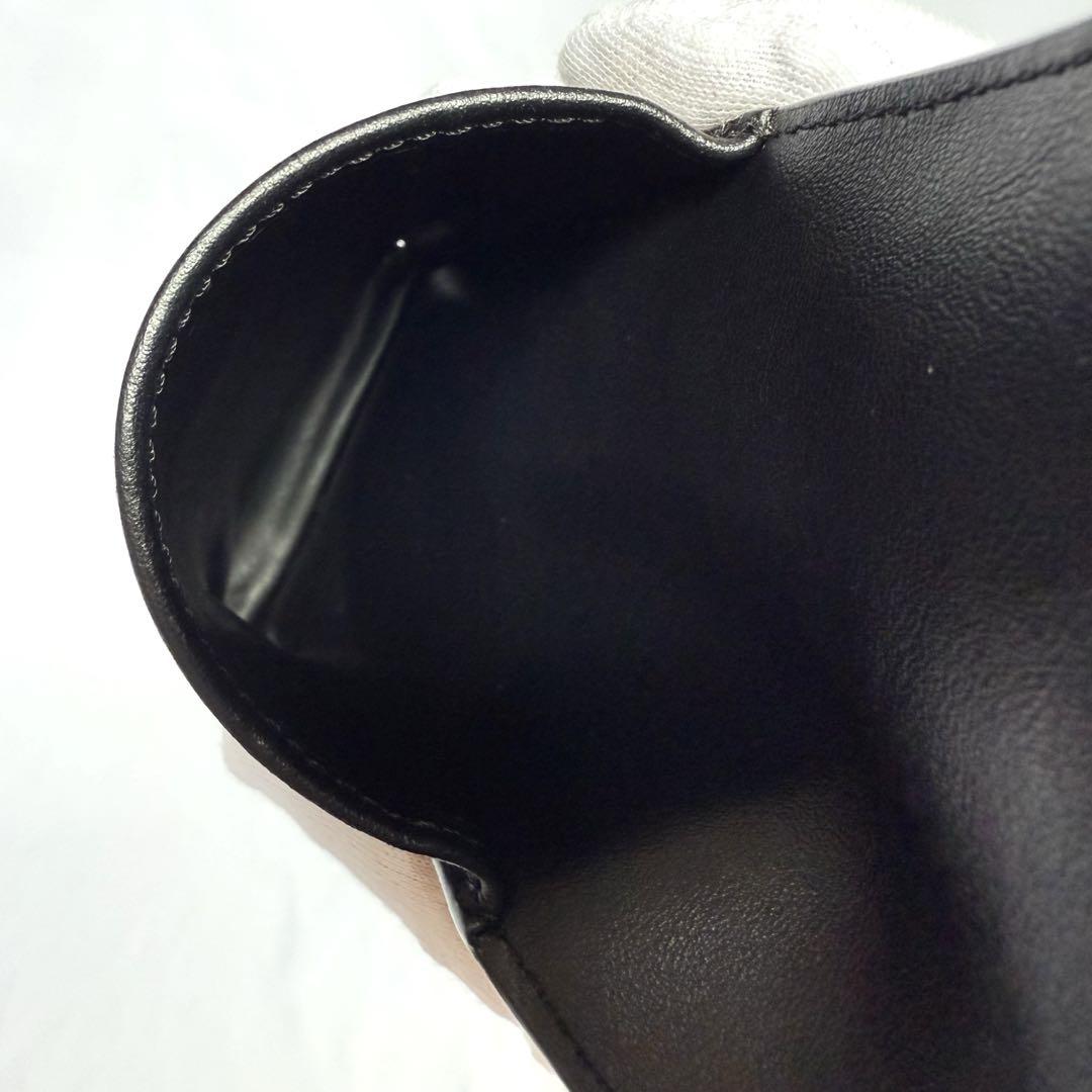 TODS トッズ Tタイムレス レザー クロスボディ ショルダーバッグ ブラック