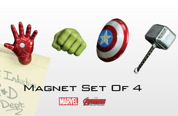 未開封】アベンジャーズ200%限定販売品 マグネット 4個セット